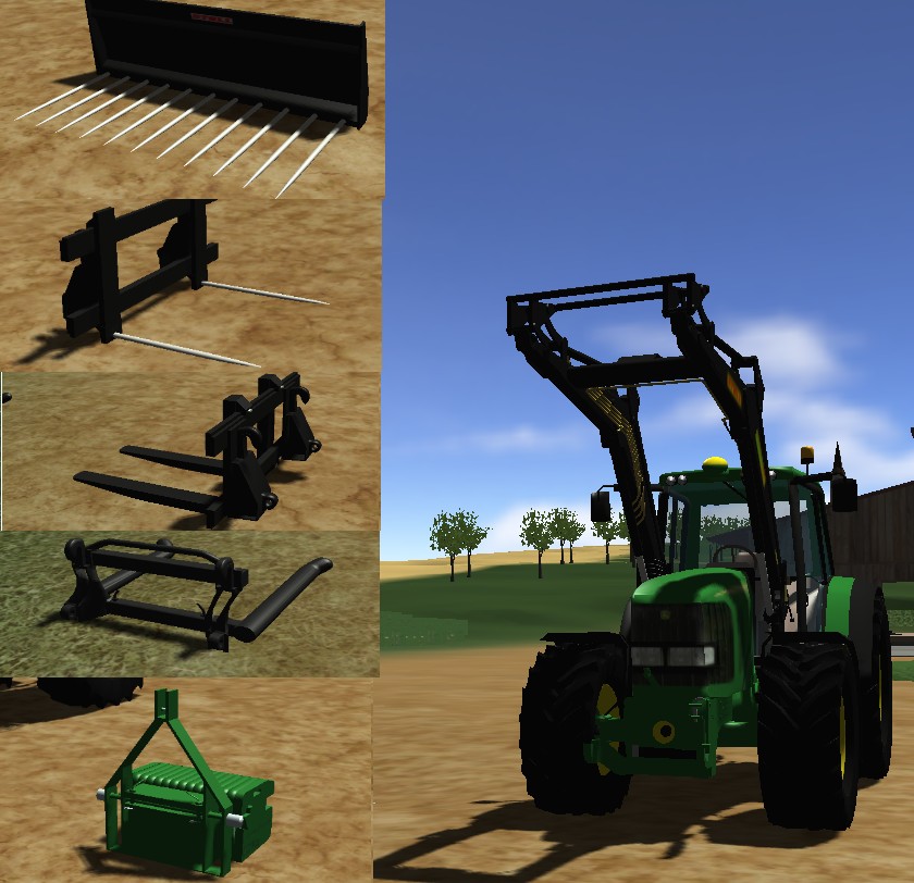 John Deere 6820 Pack (...