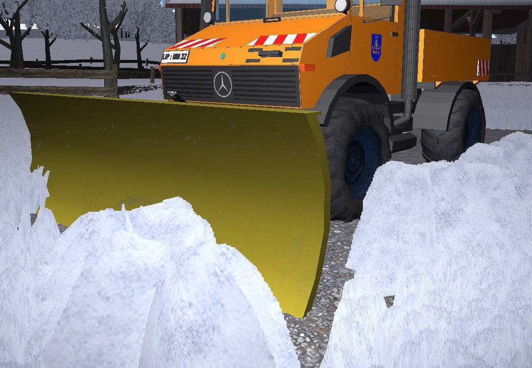 Snow Plow for Snowmod