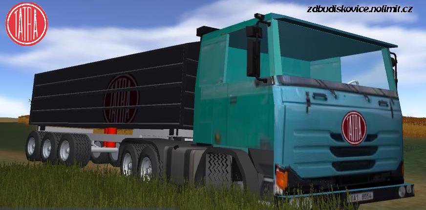 Tatra 815 + semi-trailer