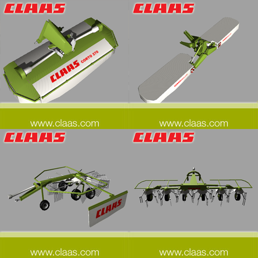 Claas grass silage pack