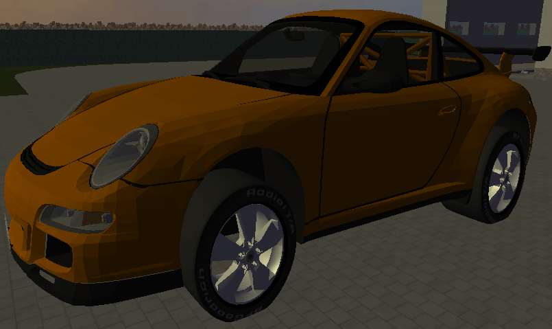 Porsche 911 GT3 gelb