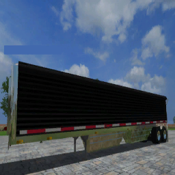 Black Grain Trailer