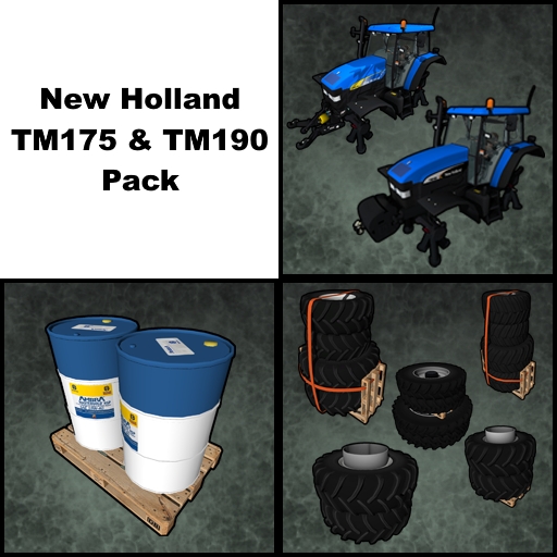 New Holland TM175 &amp...