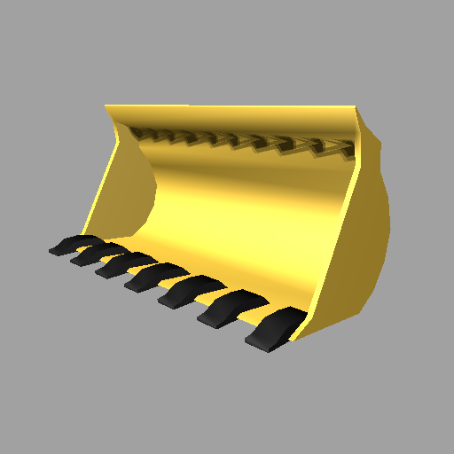 Front loader shovel