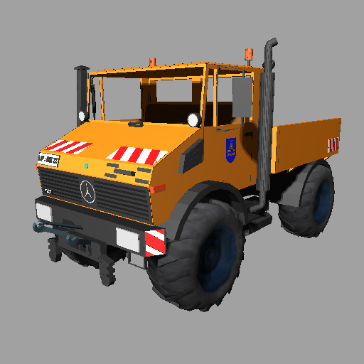 MB Unimog 1600 road ma...